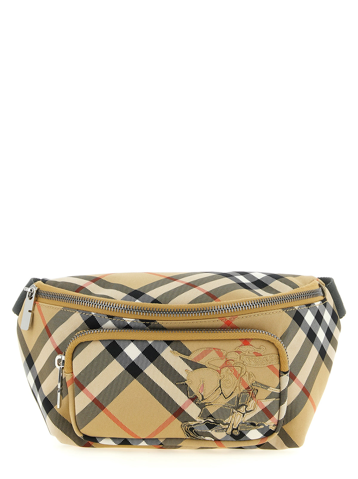 Burberry Men Check Small Fanny Pack