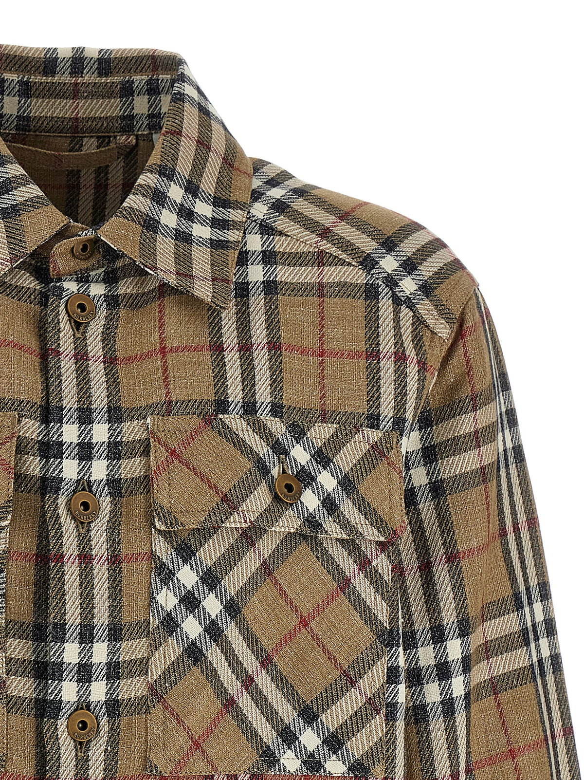 BURBERRY Burberry Men Double Face Shirt