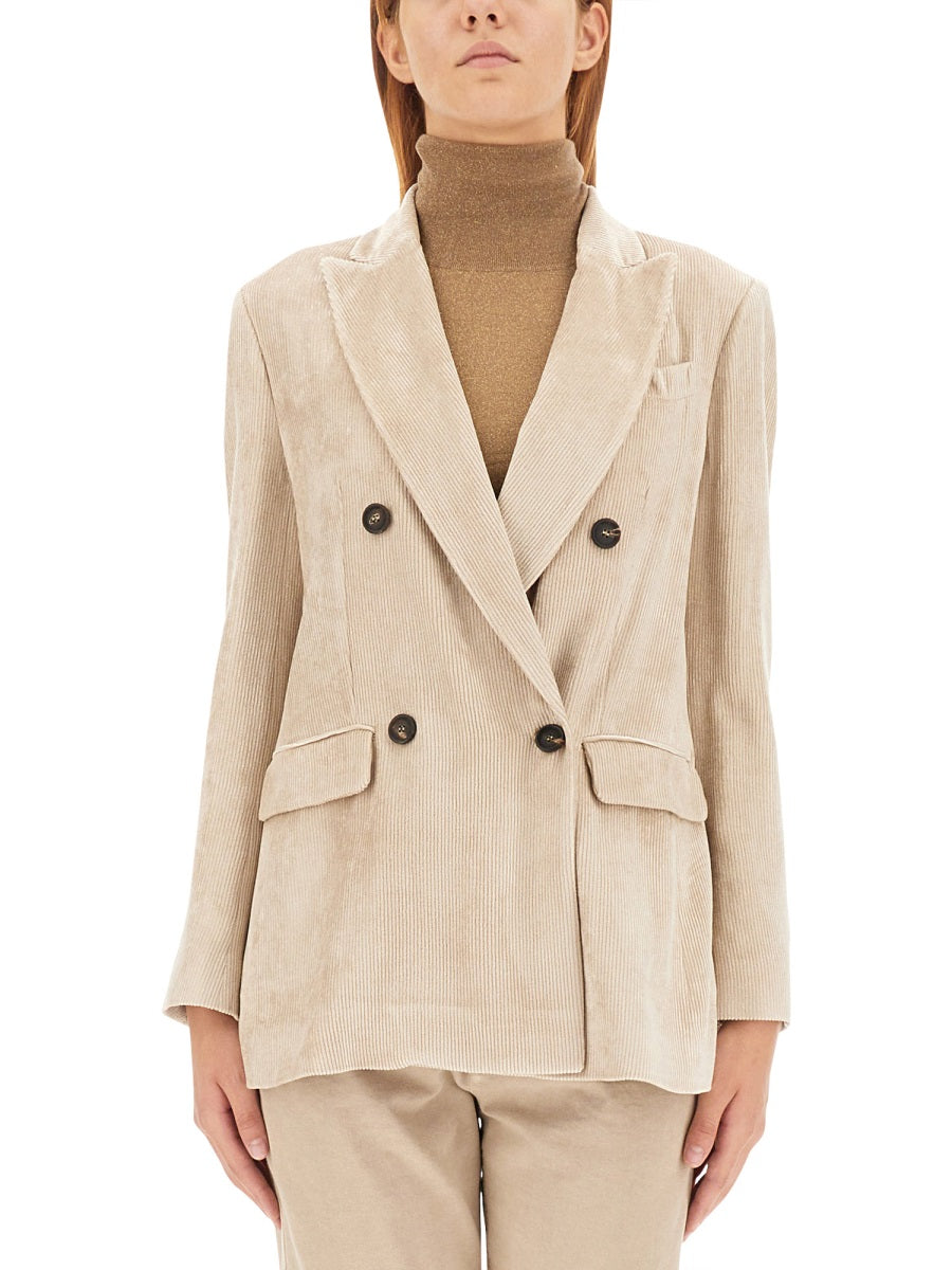 Brunello Cucinelli Women Double-Breasted Jacket