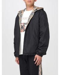 Burberry Plaid ZipUp Jacket Men Sand