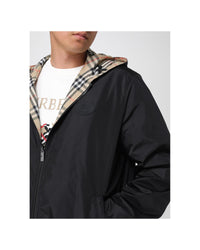Burberry Plaid ZipUp Jacket Men Sand