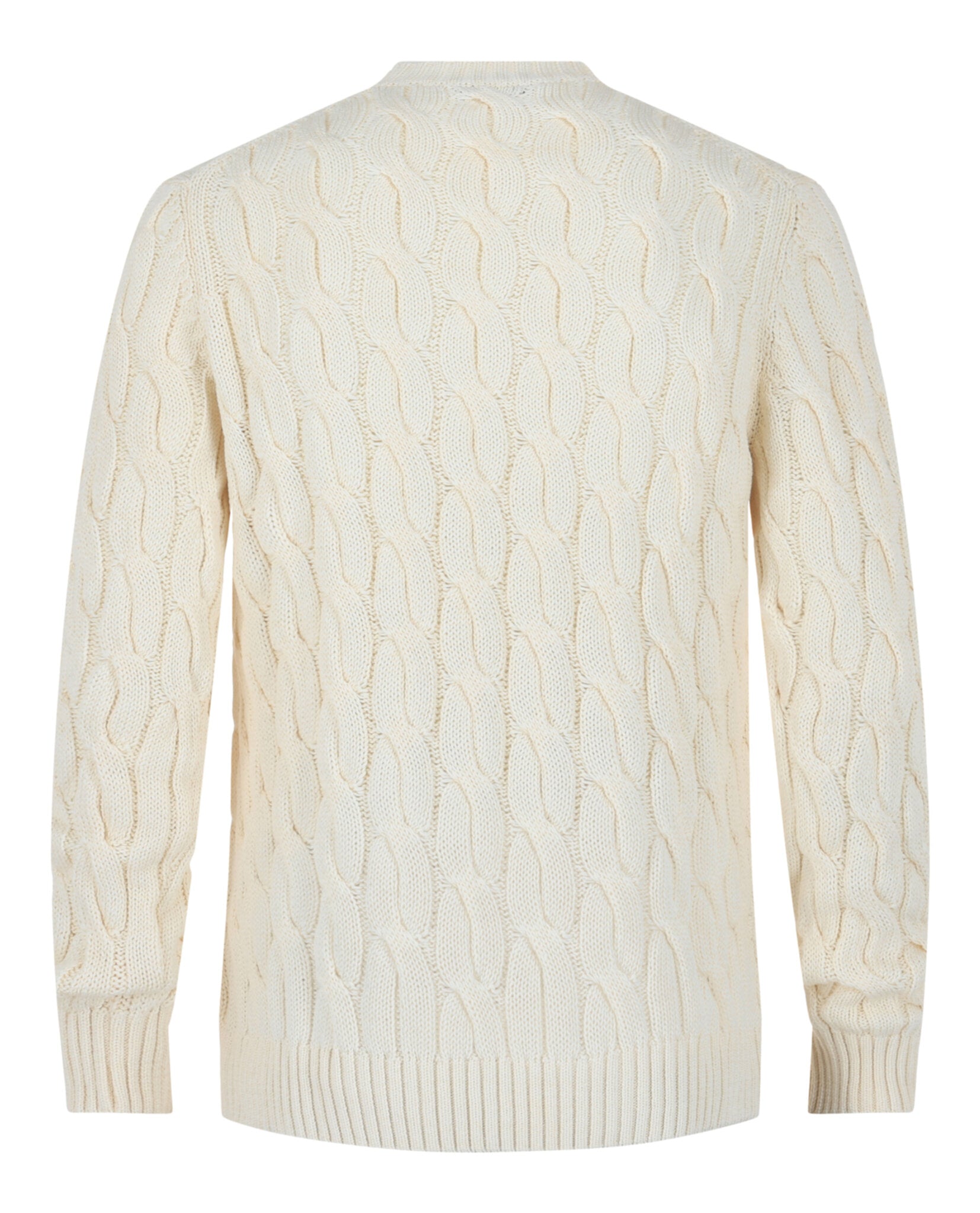 Slowear Mens Zanone Cable Knit Sweater