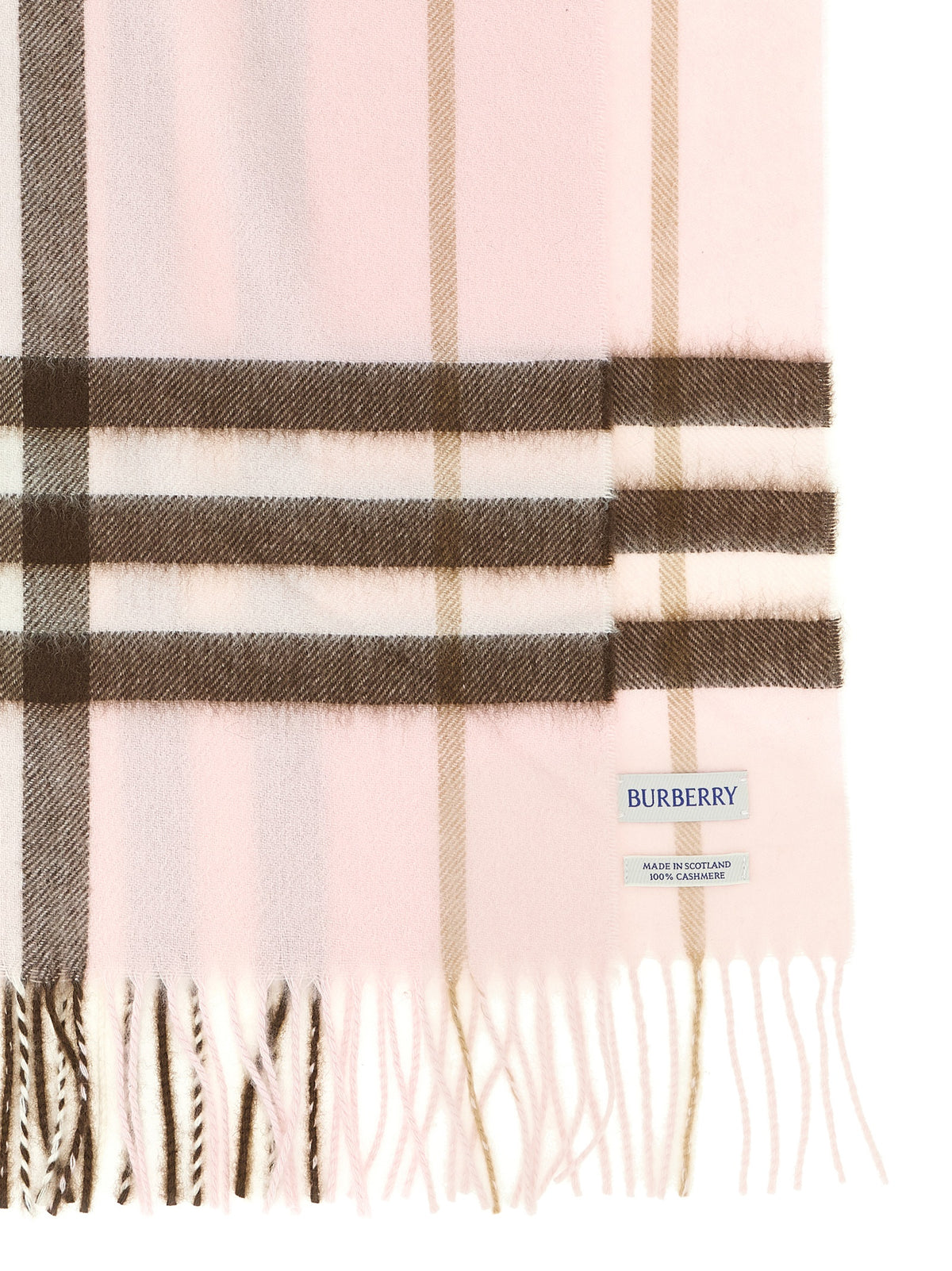 BURBERRY Burberry Women Check Cashmere Scarf