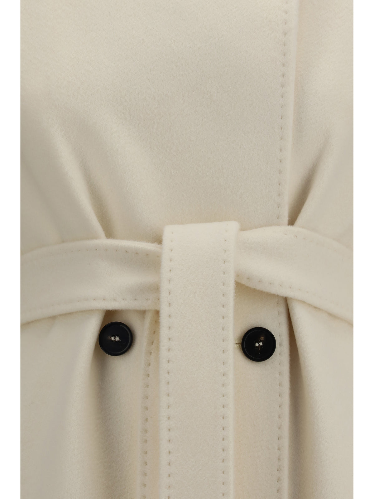 MAX MARA STUDIO Max Mara Studio Women Double Breasted Wool Coat