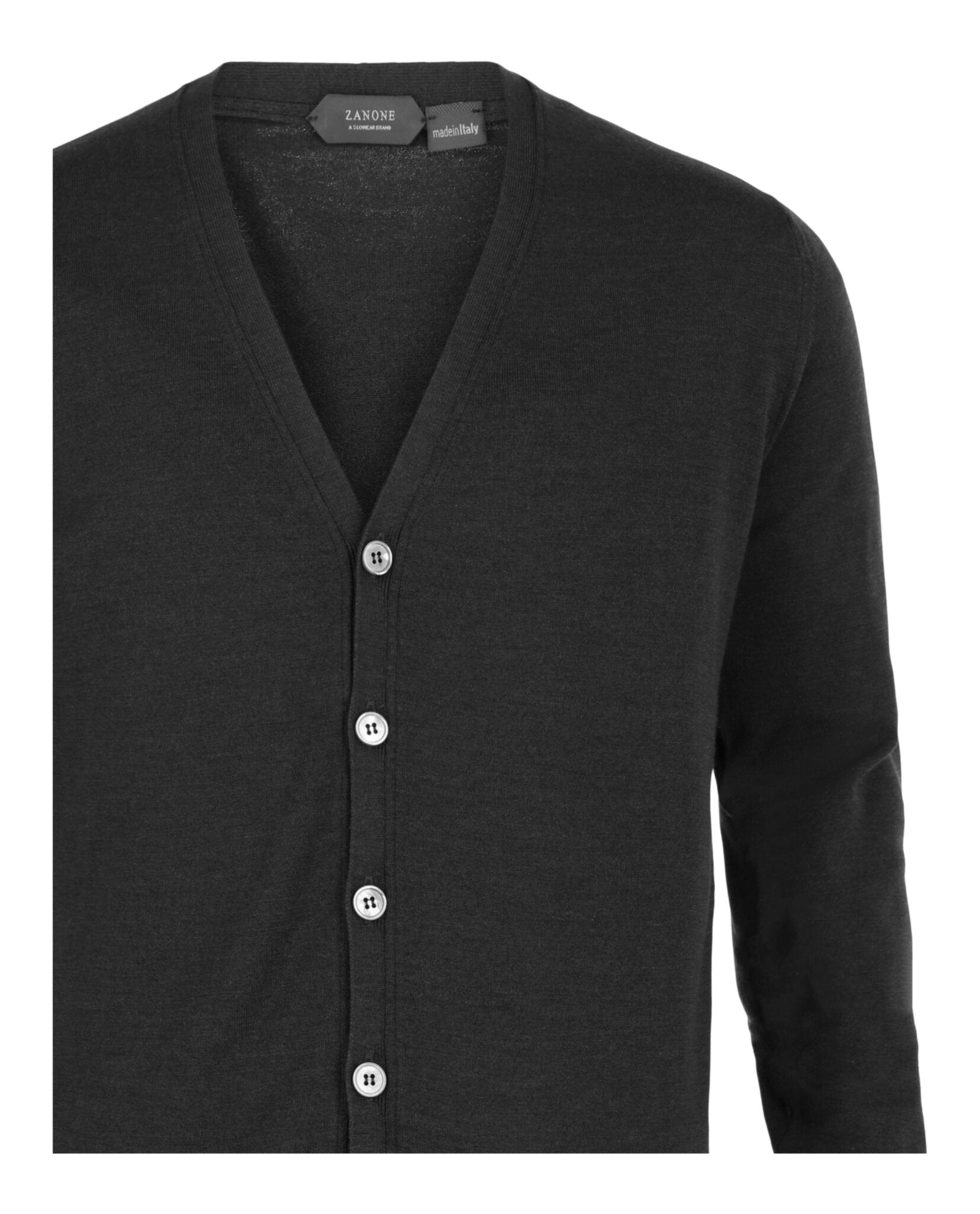 Slowear Mens Zanone Slim Fit Cardigan