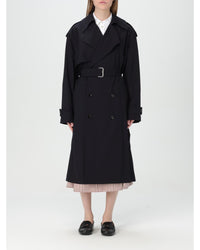 Bottega Veneta Oversized Trench Coat Women Blue Jackets 8 Blue