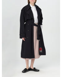 Bottega Veneta Oversized Trench Coat Women Blue Jackets