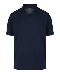 Slowear Mens Zanone Open Collar Polo Shirt