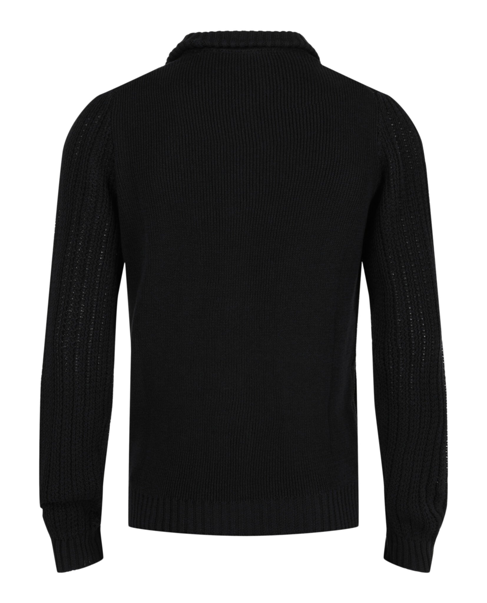 Slowear Mens Zanone Cable Knit Jacket