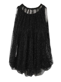 Sportmax Women Mesh Top With Crystals