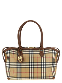Burberry Women Small Check Shopping Bag