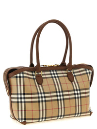 Burberry Women Small Check Shopping Bag
