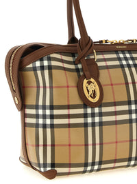 Burberry Women Small Check Shopping Bag
