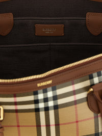 Burberry Women Small Check Shopping Bag