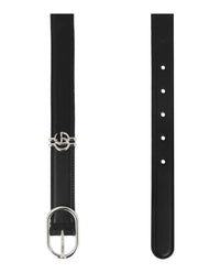 Gucci Gucci Womens Belt With Oval Buckle