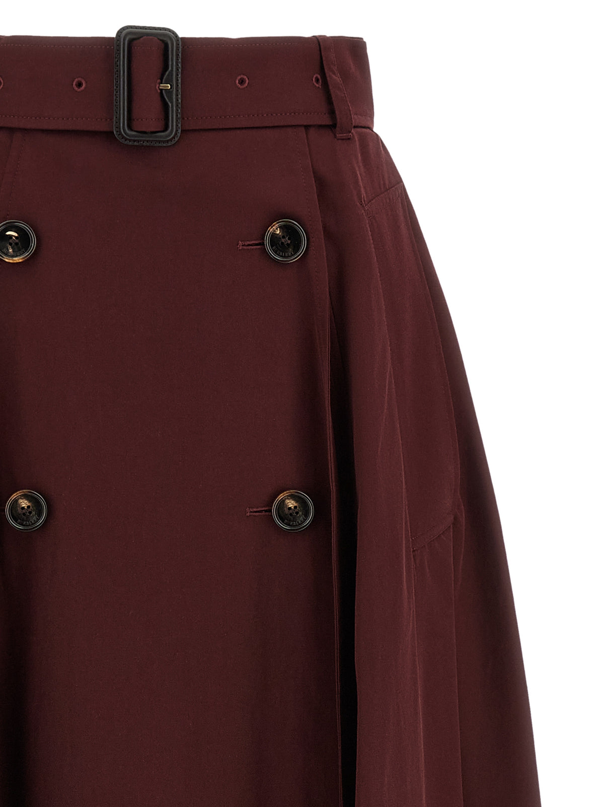 BURBERRY Burberry Women Gabardine Trench Coat Skirt