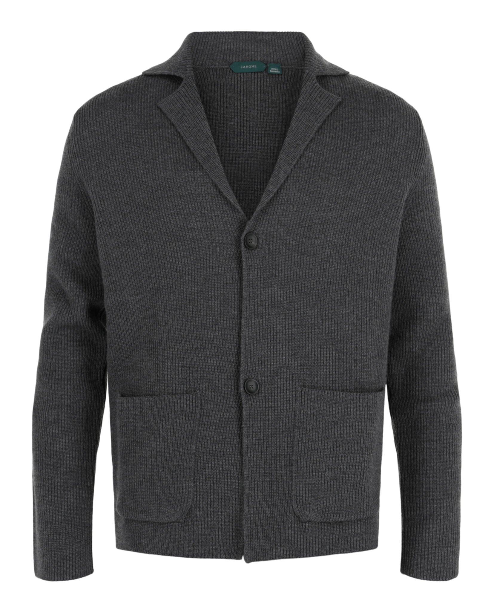 Slowear Mens Zanone Single-Breasted Slim Fit Wool Blazer