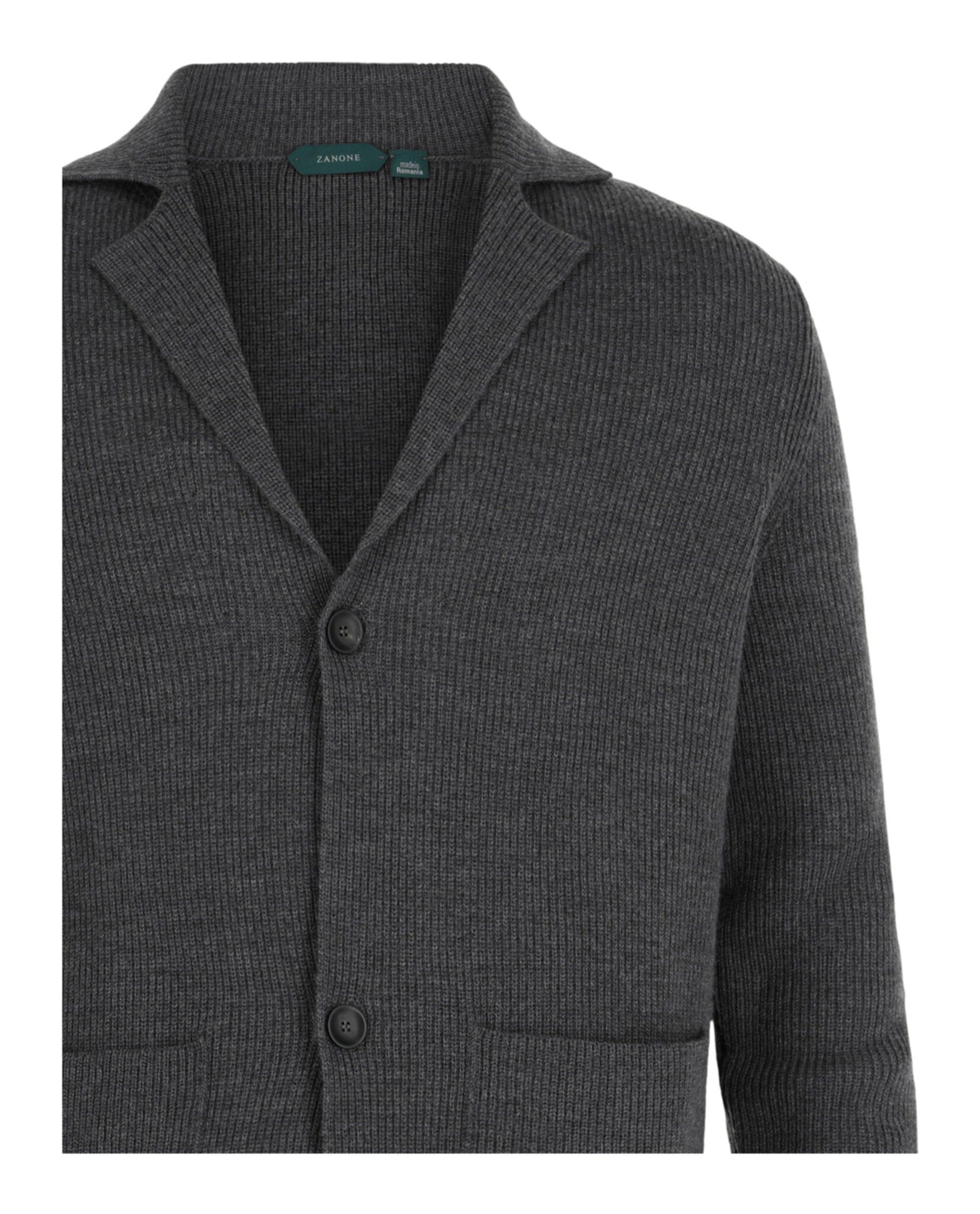 Slowear Mens Zanone Single-Breasted Slim Fit Wool Blazer
