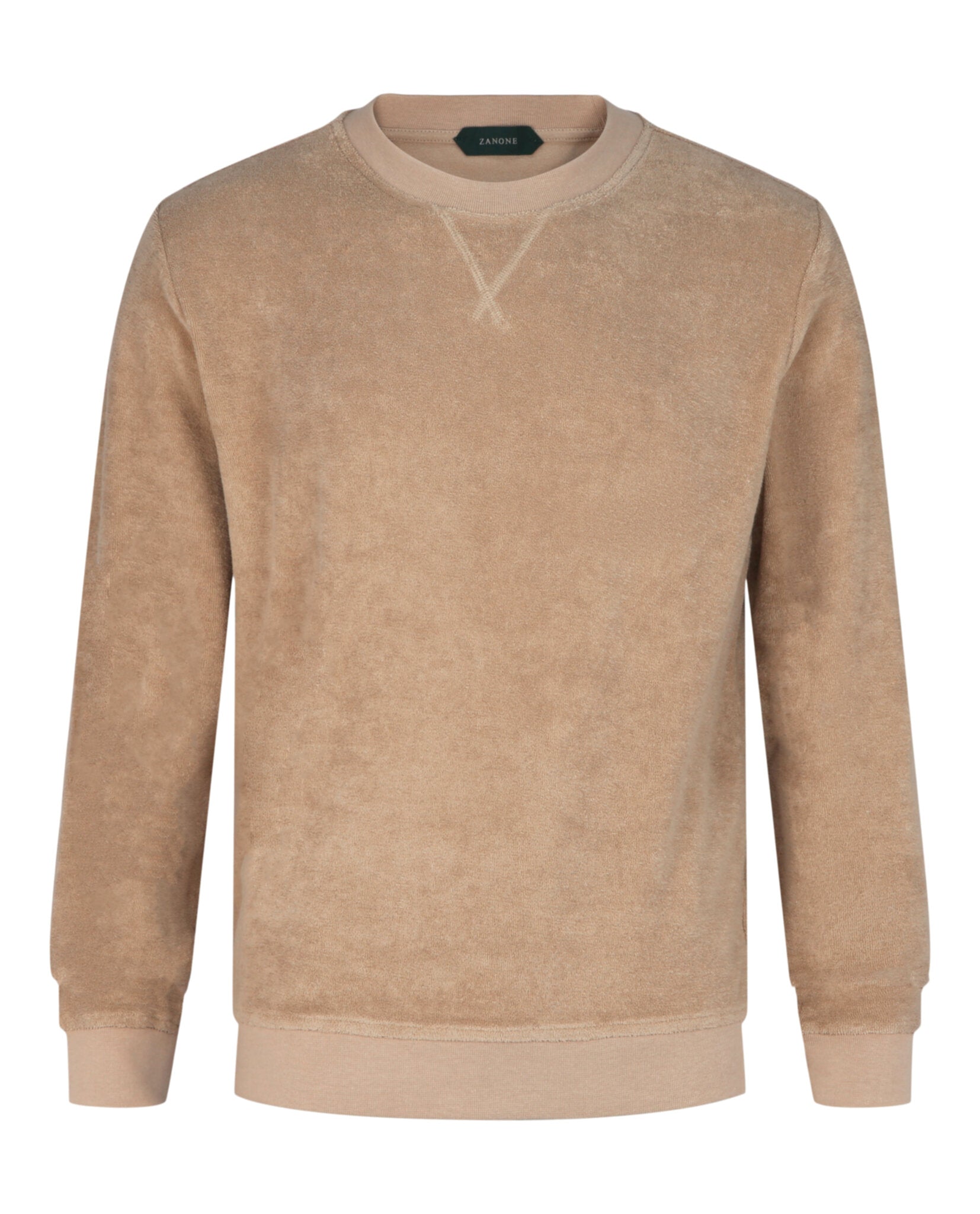 Slowear Mens Terry Cotton Crewneck Sweatshirt
