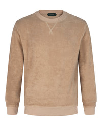Slowear Mens Terry Cotton Crewneck Sweatshirt