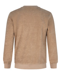 Slowear Mens Terry Cotton Crewneck Sweatshirt
