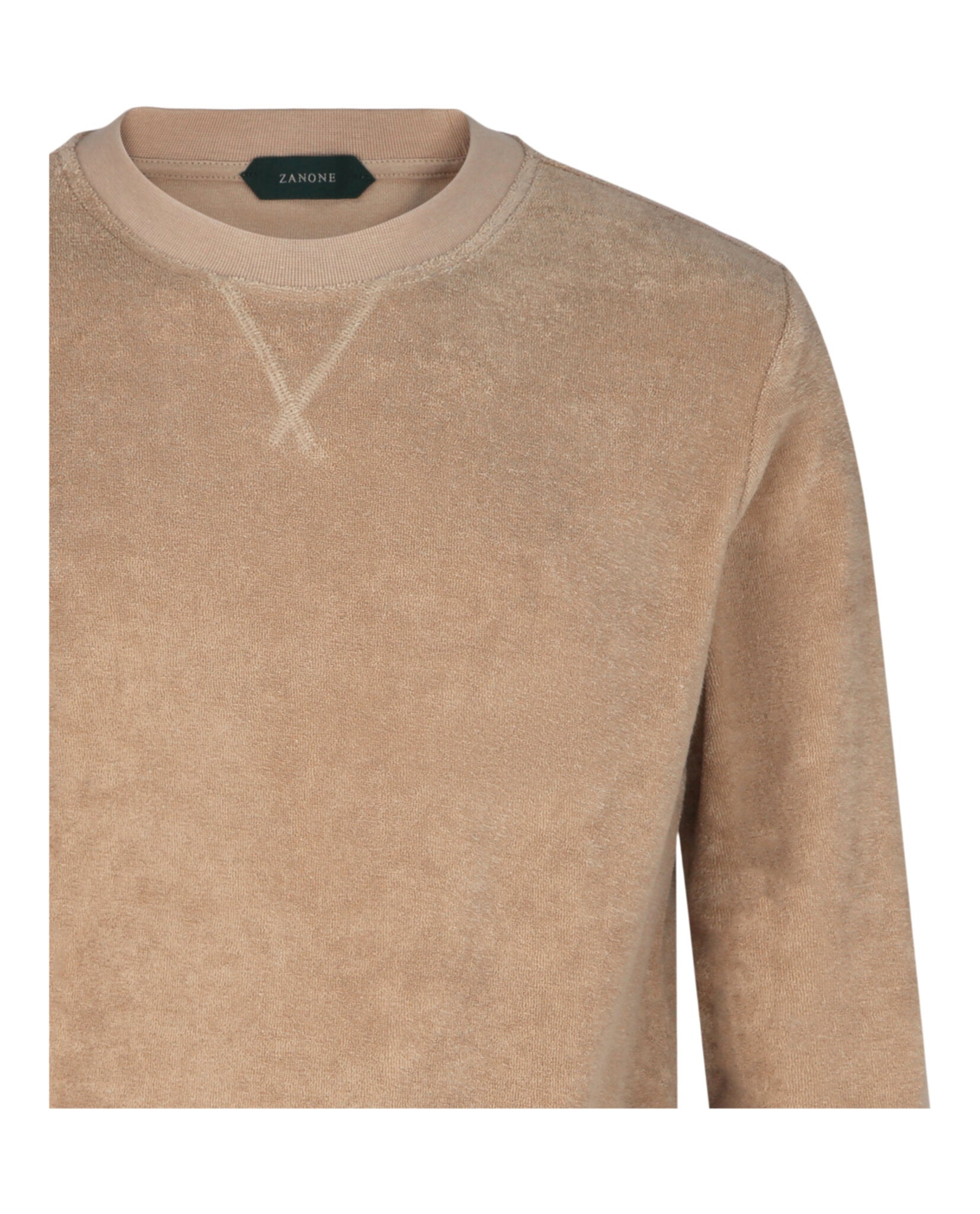 Slowear Mens Terry Cotton Crewneck Sweatshirt
