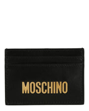 Moschino Mens Logo Lettering Card Holder