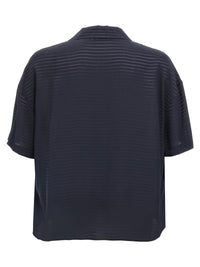 SAINT LAURENT Saint Laurent Men Silk Polo Shirt