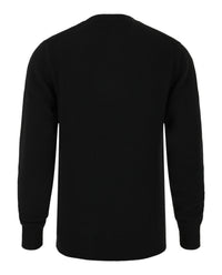 Gucci Gucci Mens Embroidered Wool Cashmere Sweater