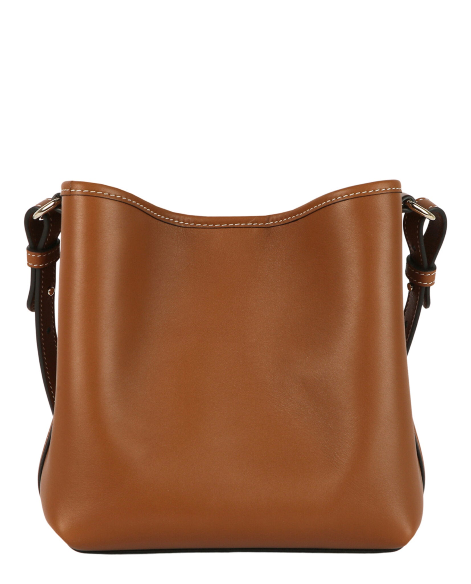 Gucci Gucci Womens GG Emblem Small Bucket Bag