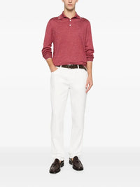 Brunello Cucinelli Men Long Sleeve Polo