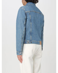 Gucci Oversized Denim Jacket GG Logo Men