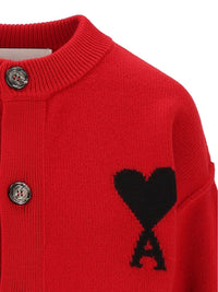 Ami Ami Women Wool Ami De Coeur Cardigan