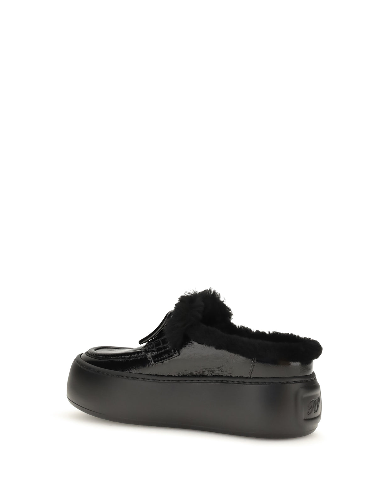 ROGER VIVIER Roger Vivier Women Viv' Up Shearling Mules