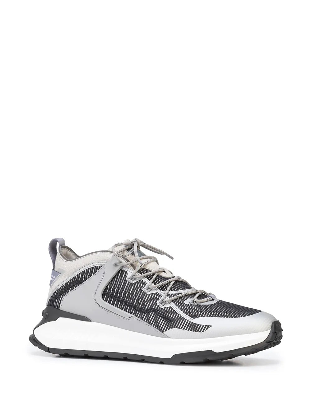 Tods Multi-Panel Mesh and Synthetic Lace-Up Sneakers