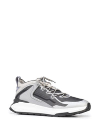 Tods Multi-Panel Mesh and Synthetic Lace-Up Sneakers