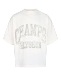 Balenciaga Mens Champs-Élysées Logo T-Shirt
