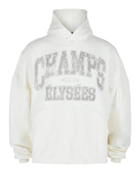 Balenciaga Mens Champs-Élysées Logo Pullover Hoodie