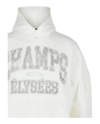 Balenciaga Mens Champs-Élysées Logo Pullover Hoodie