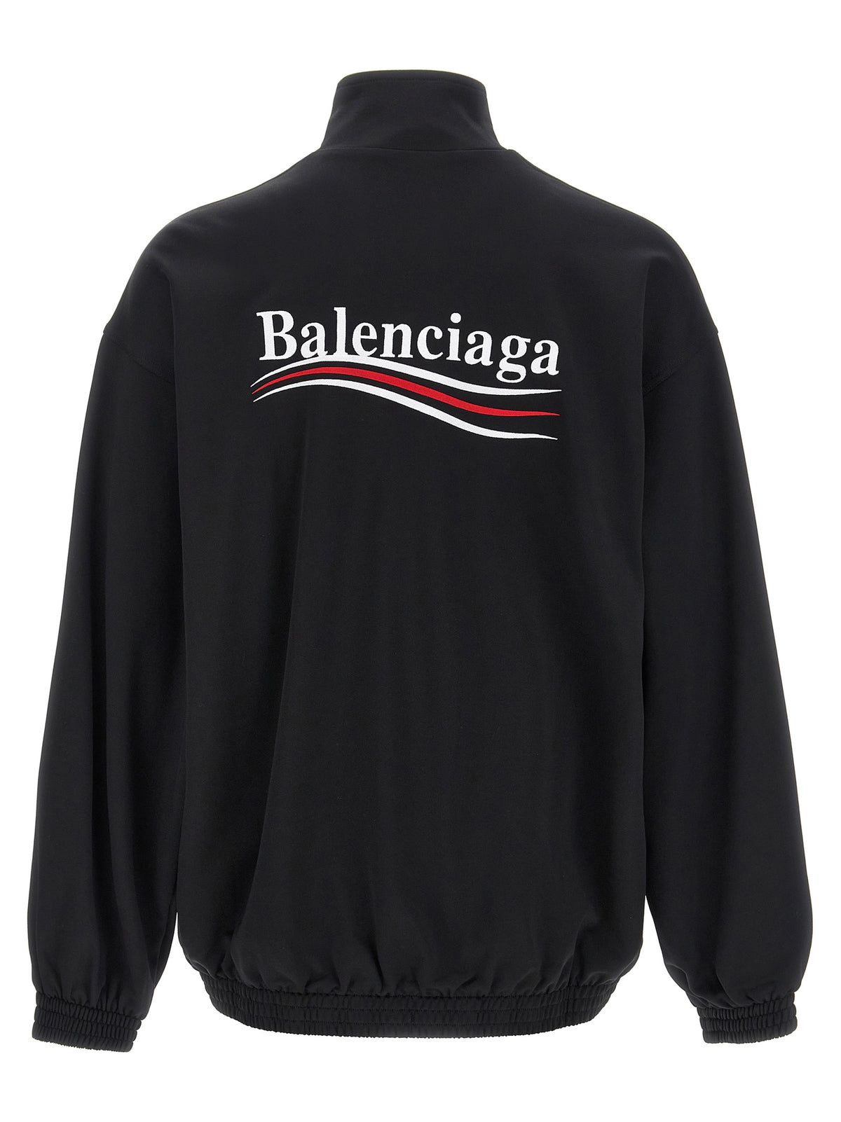 Balenciaga Men Logo Embroidery Sweatshirt