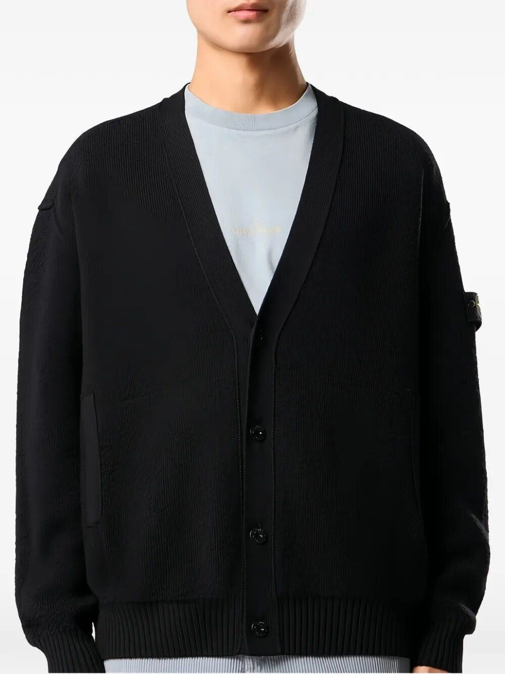 Stone Island Men V-Neck Cardigan
