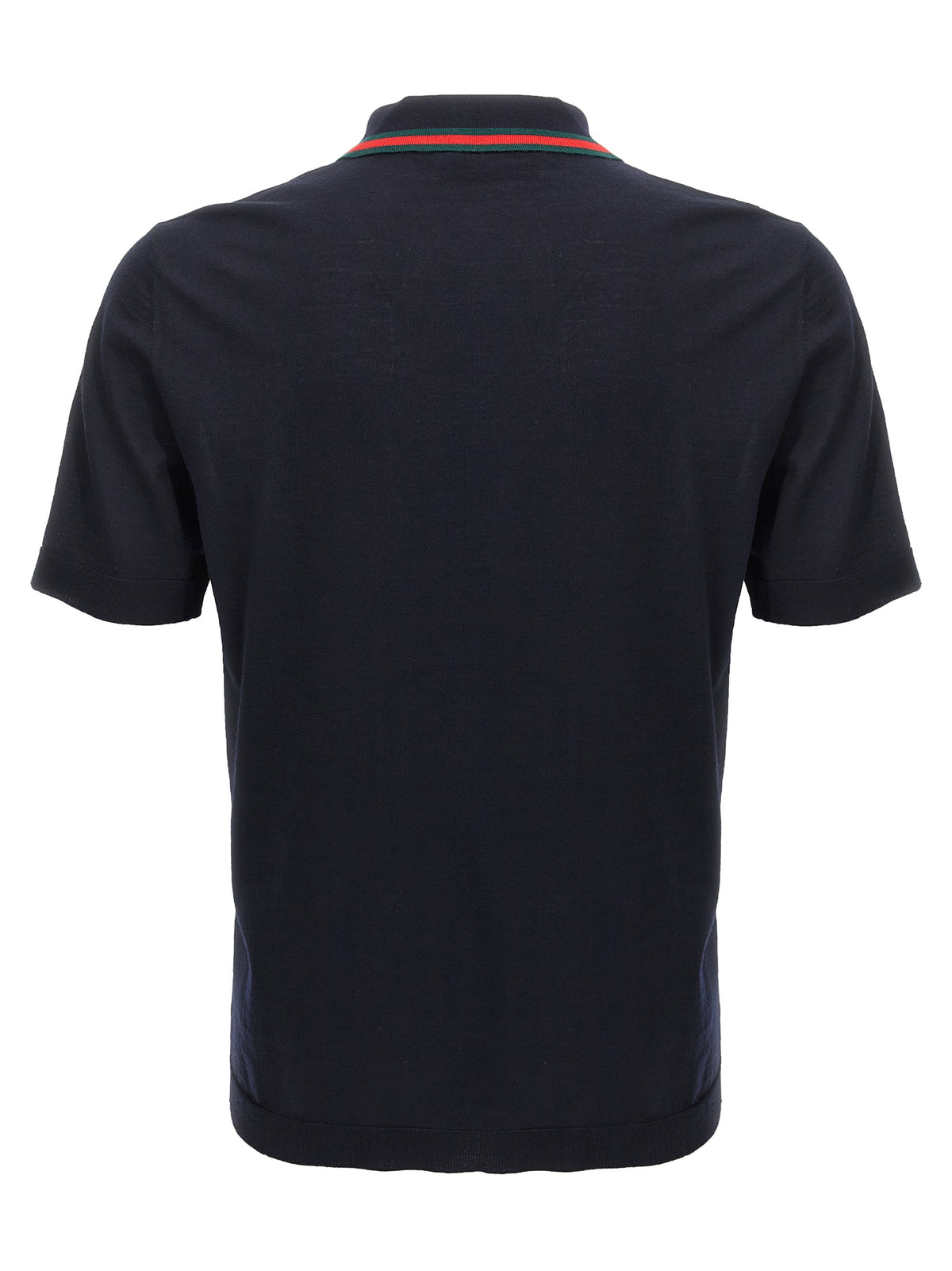 GUCCI Gucci Men Web Ribbon Polo Shirt