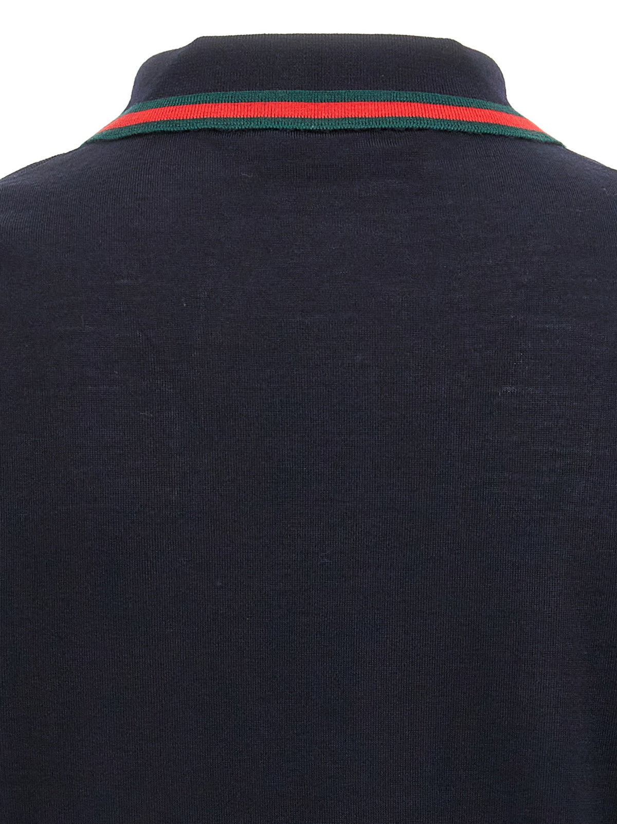 GUCCI Gucci Men Web Ribbon Polo Shirt