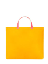 COMME DES GARCONS WALLET Comme Des Garcons Wallet Unisex Super Fluo Leather Tote Bag