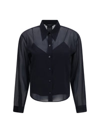 GUCCI Gucci Women Stretch Silk Chiffon Shirt