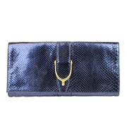 Gucci Women's Python Soft Stirrup Clutch Bag