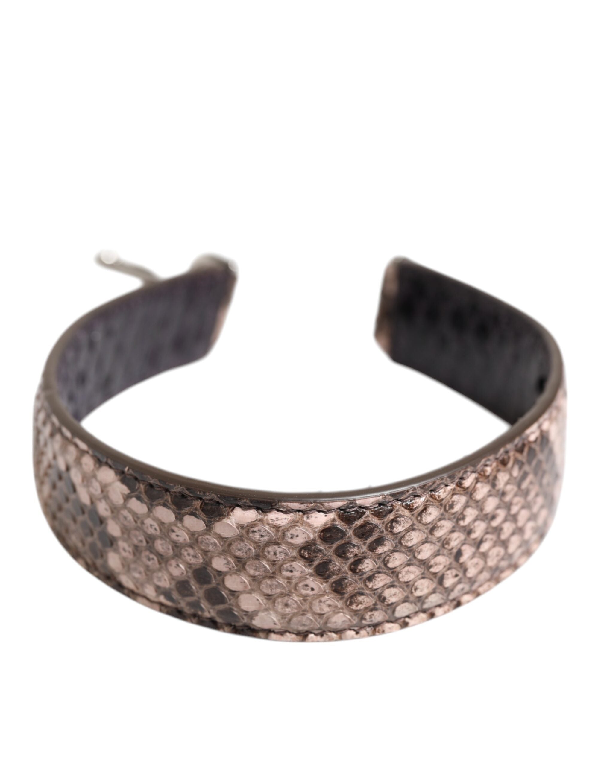Dolce & Gabbana Dolce & Gabbana Brown Exotic Leather Handbag Accessory Shoulder Women's Strap