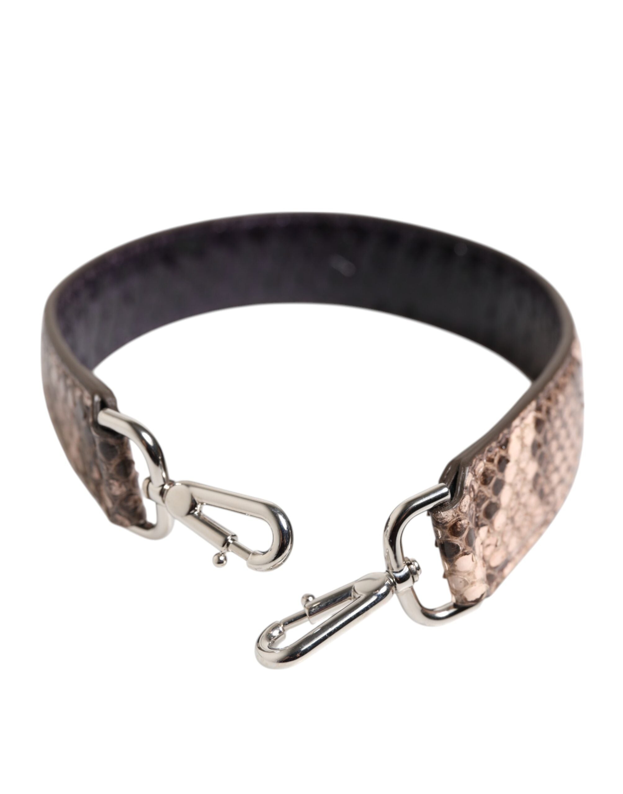 Dolce & Gabbana Dolce & Gabbana Brown Exotic Leather Handbag Accessory Shoulder Women's Strap