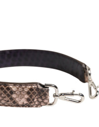 Dolce & Gabbana Dolce & Gabbana Brown Exotic Leather Handbag Accessory Shoulder Women's Strap