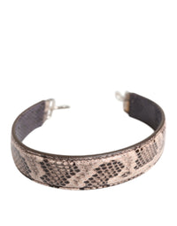 Dolce & Gabbana Dolce & Gabbana Beige Exotic Leather Handbag Accessory Shoulder Women's Strap